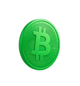 Panel flotante con visualización de analíticas y datos del mercado cripto